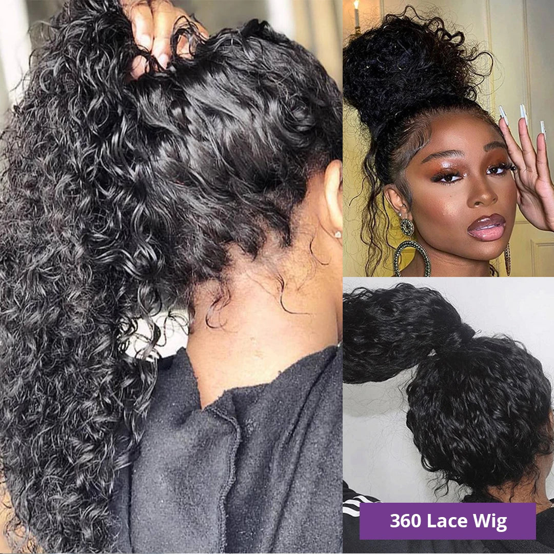 Water Wave Lace Front Wig