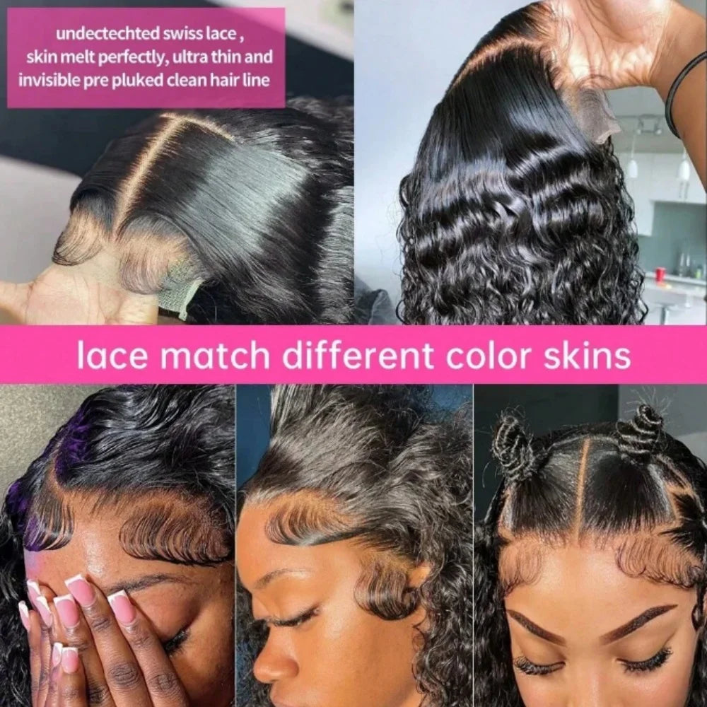 Deep Wave Lace Front Wigs