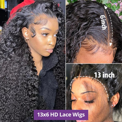 Water Wave Lace Front Wig