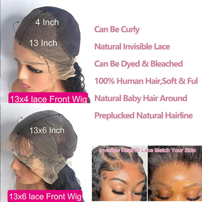 Honey Blonde HD Transparent Wig