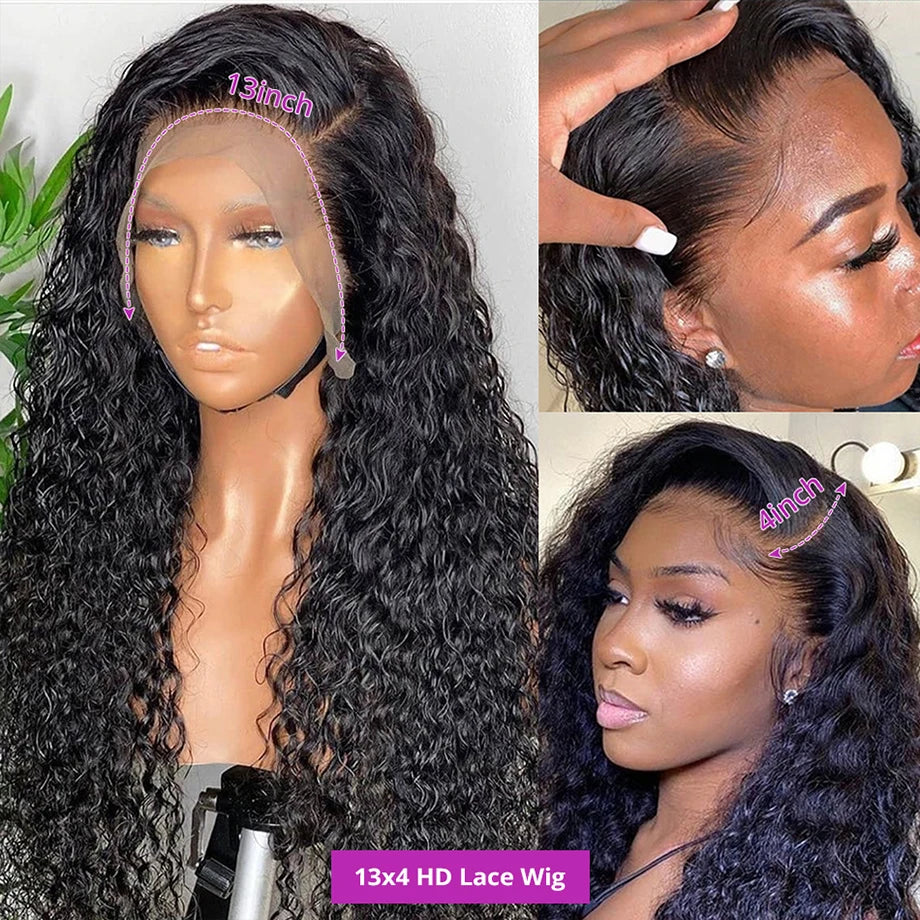 Water Wave Lace Front Wig