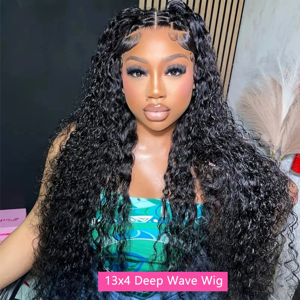 Deep Wave Lace Front Wigs