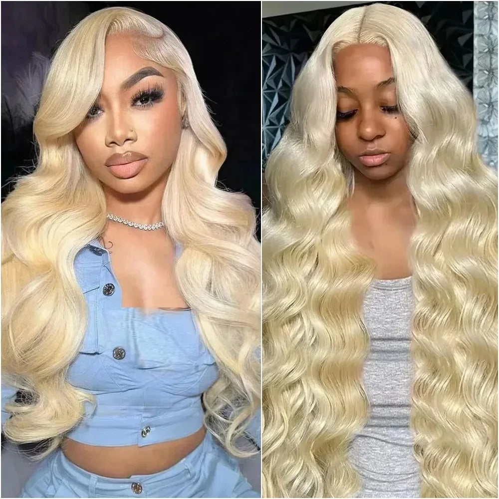 Honey Blonde HD Transparent Wig