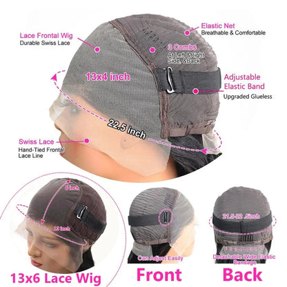 Deep Wave Lace Front Wigs