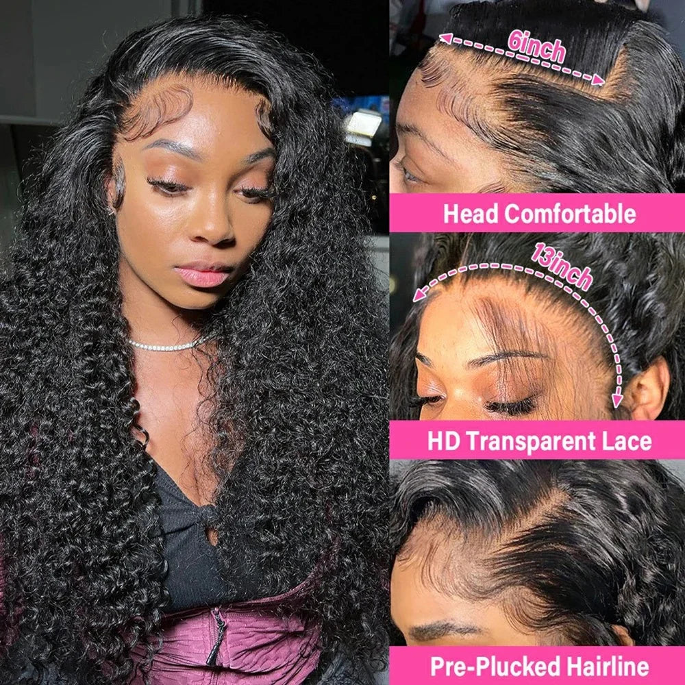 Deep Wave Lace Front Wigs