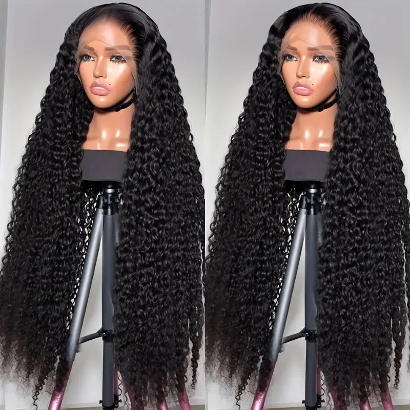 Deep wave Human Hair Wigs